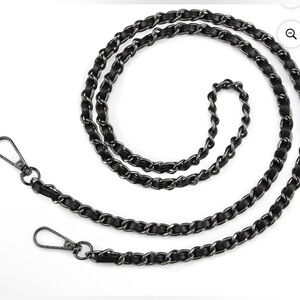 Black Chain Strap